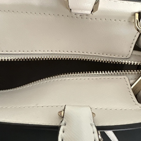 Kate Spade Staci Medium Top Zip Satchel Crossbody Watermelon Cream Multi - Picture 9 of 10